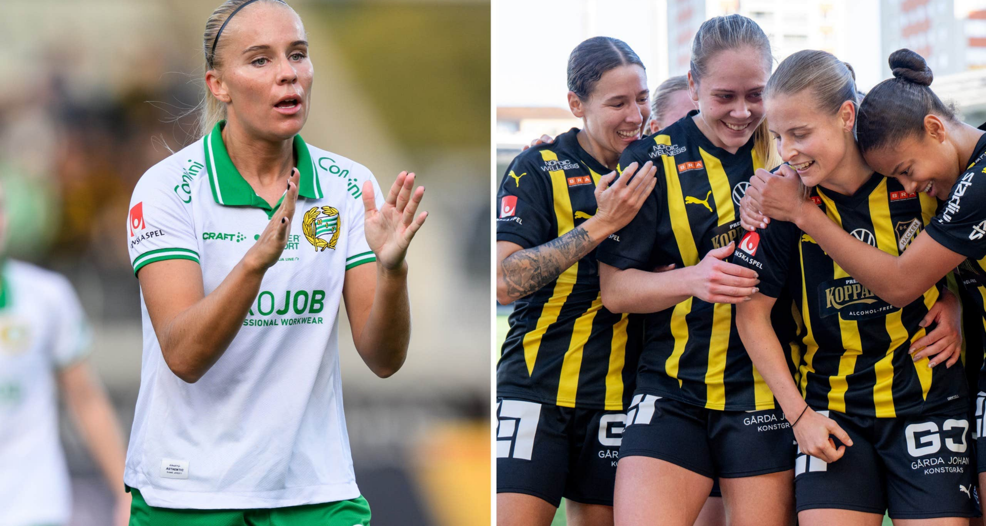 Storklubbar väntar för Häcken och Hammarby | Damallsvenskan