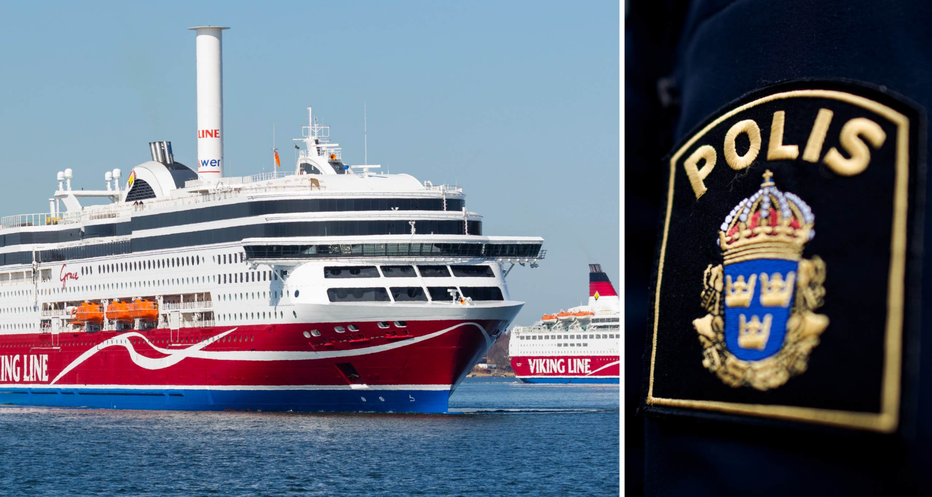 Larm om gruppvåldtäkt på Finlandsfärja
