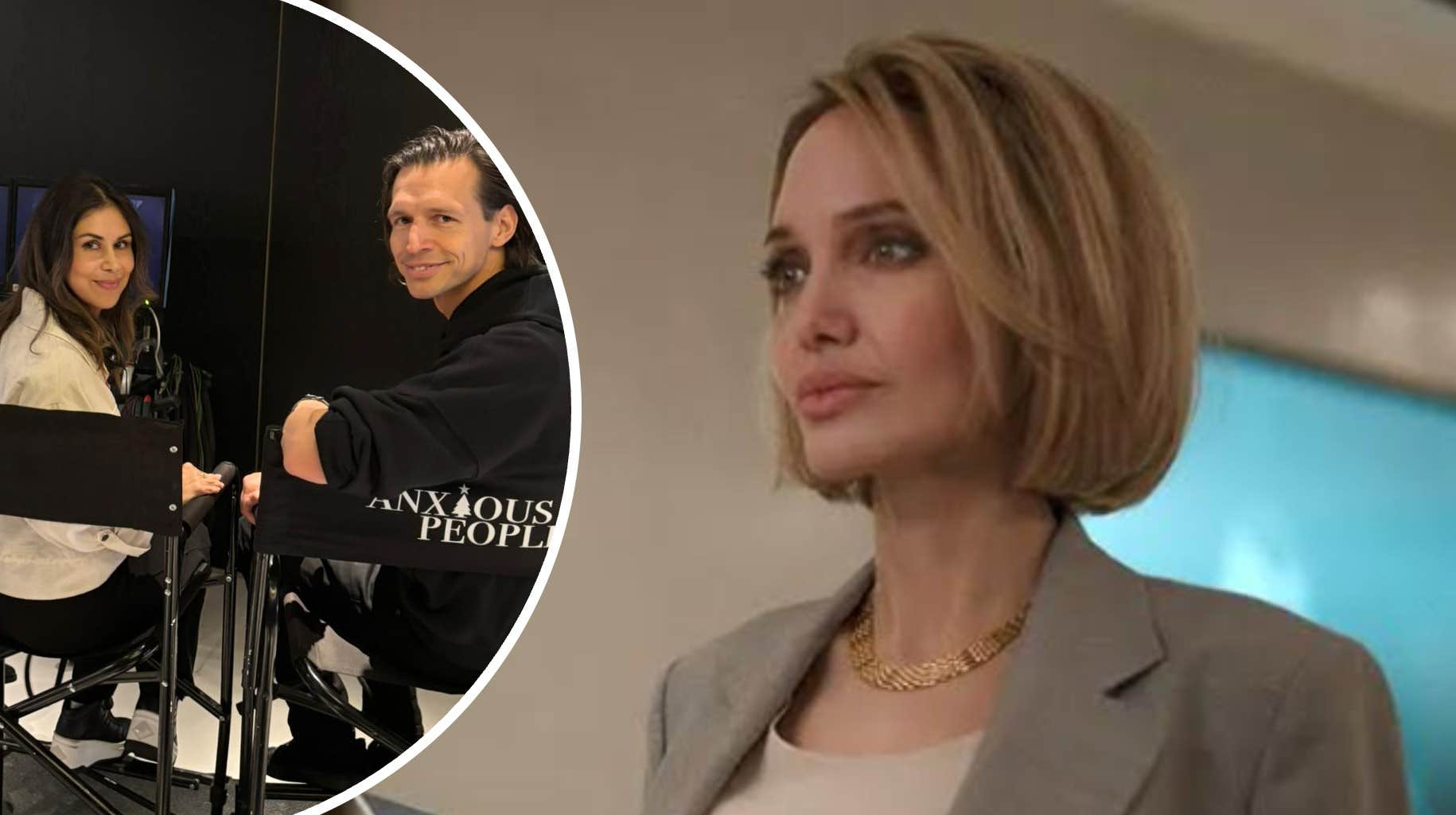 Därför tackade Angelina Jolie ja till nya versionen av Folk med ångest på Netflix