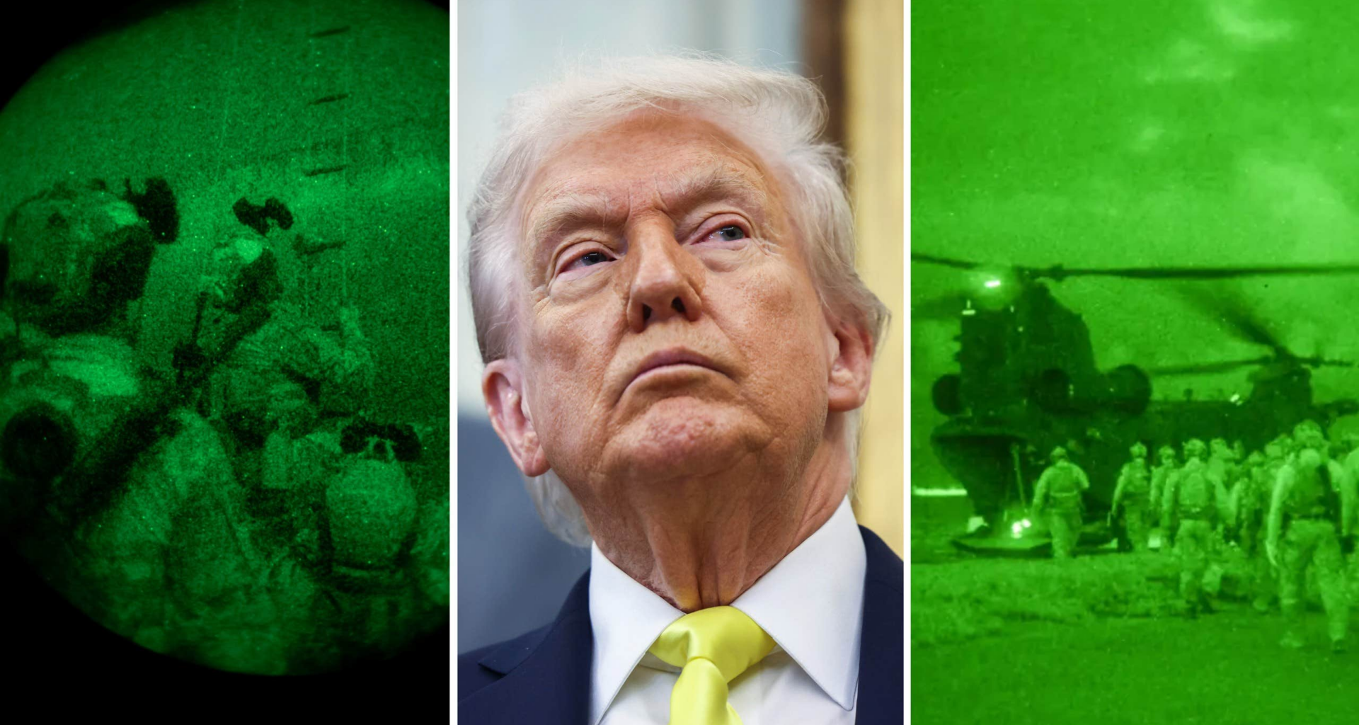 Trumps drag i knarkkriget – skickar elitstryka till Karibien