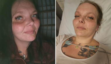 Jannika, 33, var minuter
från att dö i hjärtinfarkt