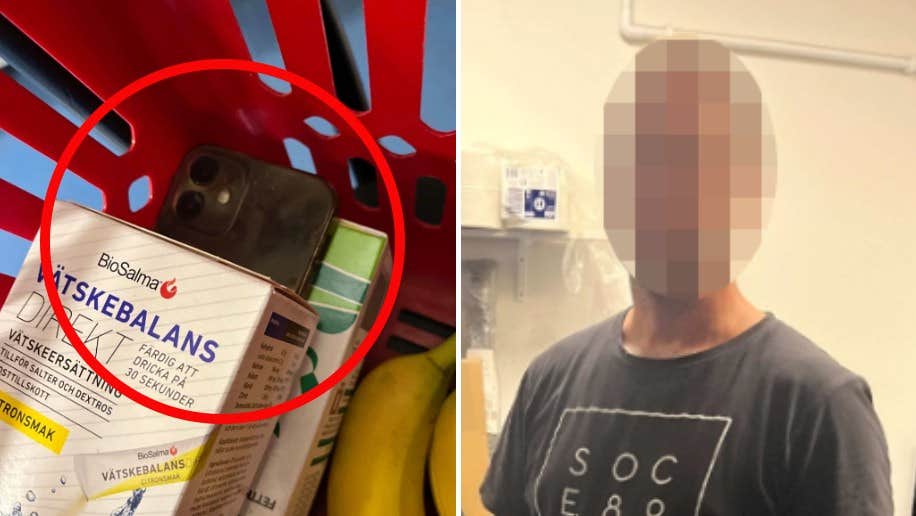 Man filmade under kunders kjolar på Ica Maxi i Västerås