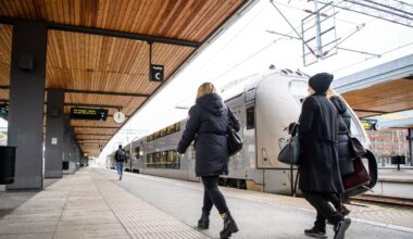 Tågen går inte förbi Uppsala C i helgen