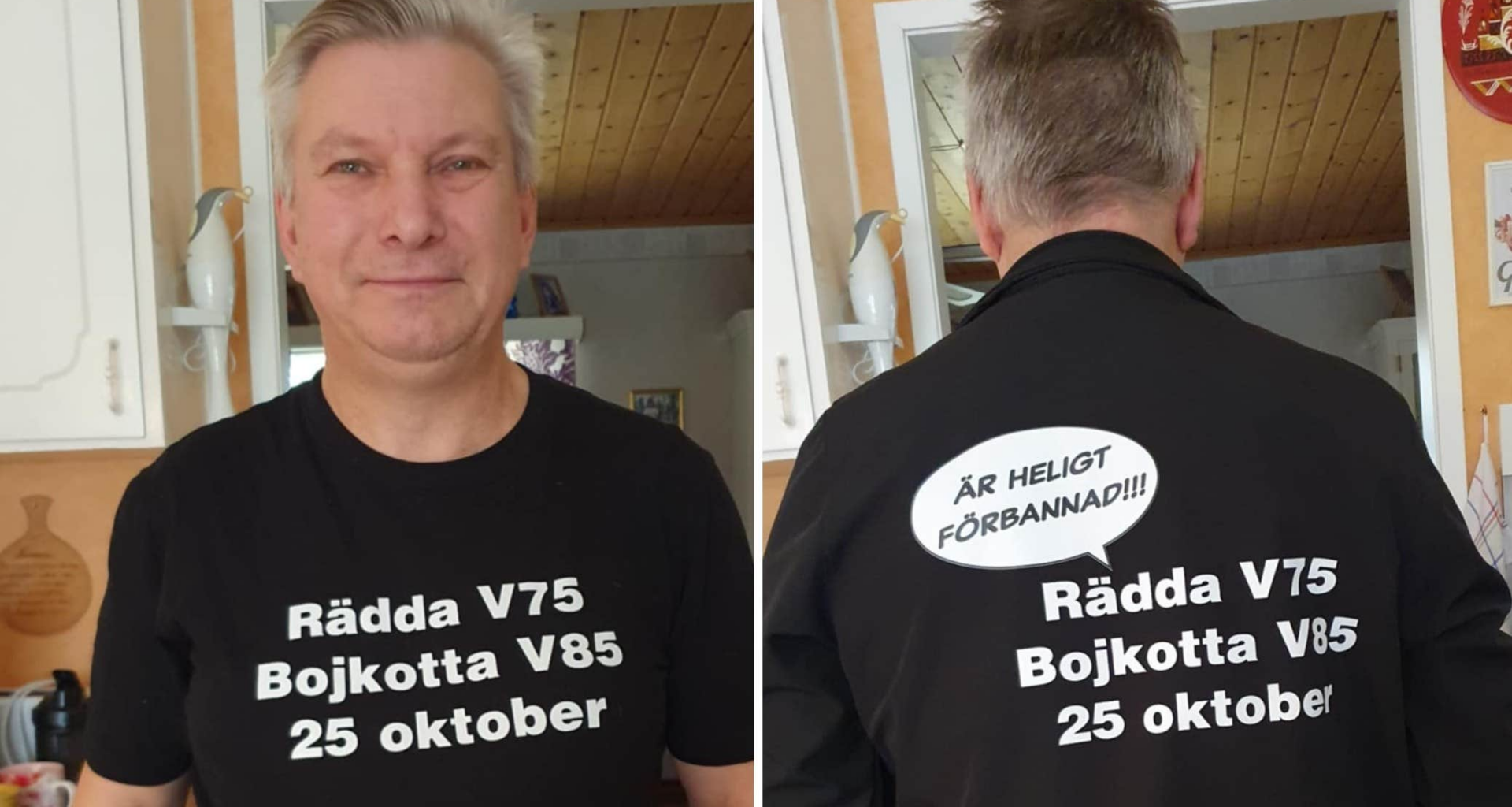 Stefan, 58, är heligt
förbannad – slutar nu | Trav