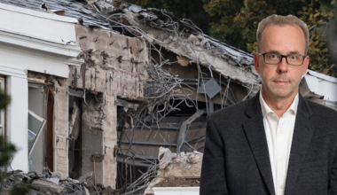 Därför lägger Trump delar av Vita huset i ruiner