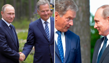 ”Förvånansvärda”
Putin-reaktionen
på finska beskedet