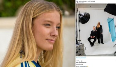 Smilla Holmberg om bilden med Walter Wallberg: ”Lite annorlunda” | Landslaget