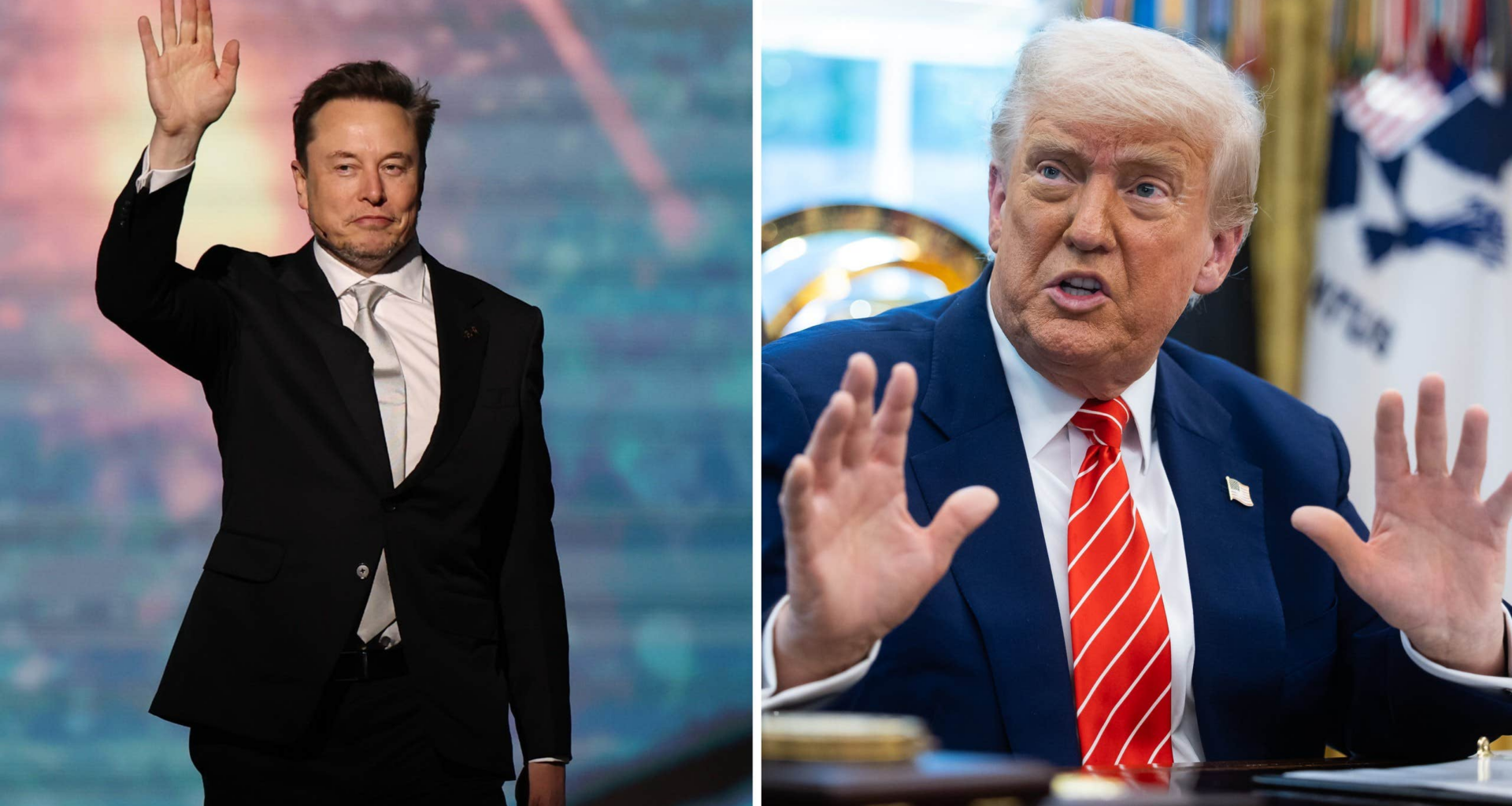 Tesla rusar på börsen efter att Elon Musk brutit med Trump