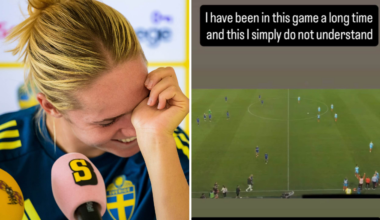 Hanna Lundkvist om märkliga bilderna: ”Man blev lite ställd” | Landslaget