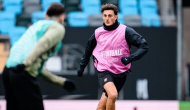 Matchtruppen till den första hemmamatchen i Conference League