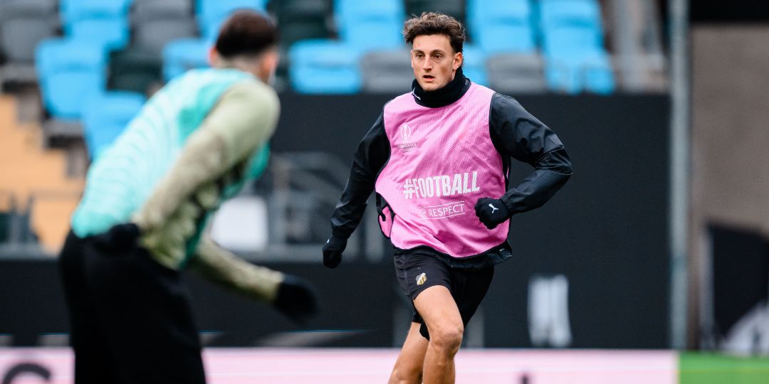 Matchtruppen till den första hemmamatchen i Conference League