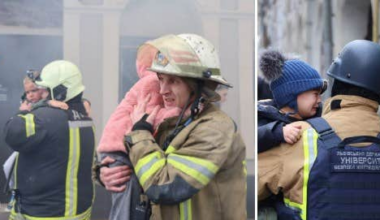 Förskola i Charkiv träffad i rysk attack mot Ukraina