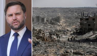 Planen: Dela Gaza på mitten