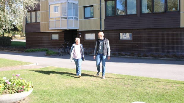 Anne Karlsson och Riksbyggens Mattias Hallström