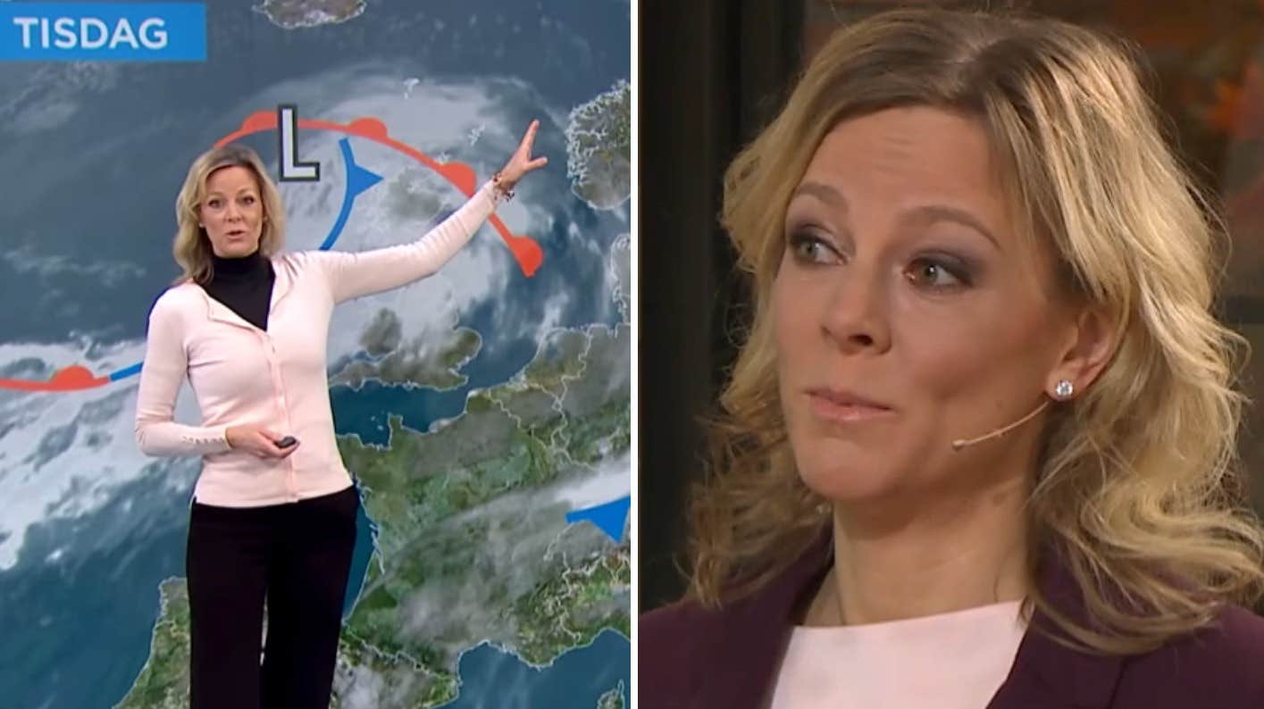 Meteorologen Linda Eriksson får sluta efter förändringen i TV4
