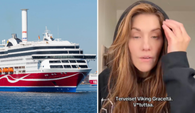 Artistens ilska efter misstänkta våldtäkten – var ombord på Finlandsfärjan