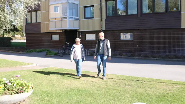Anne Karlsson och Riksbyggens Mattias Hallström
