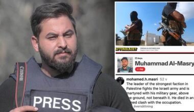 Aftonbladets Gaza-reporter Muhammad Al-Masry hyllar terror