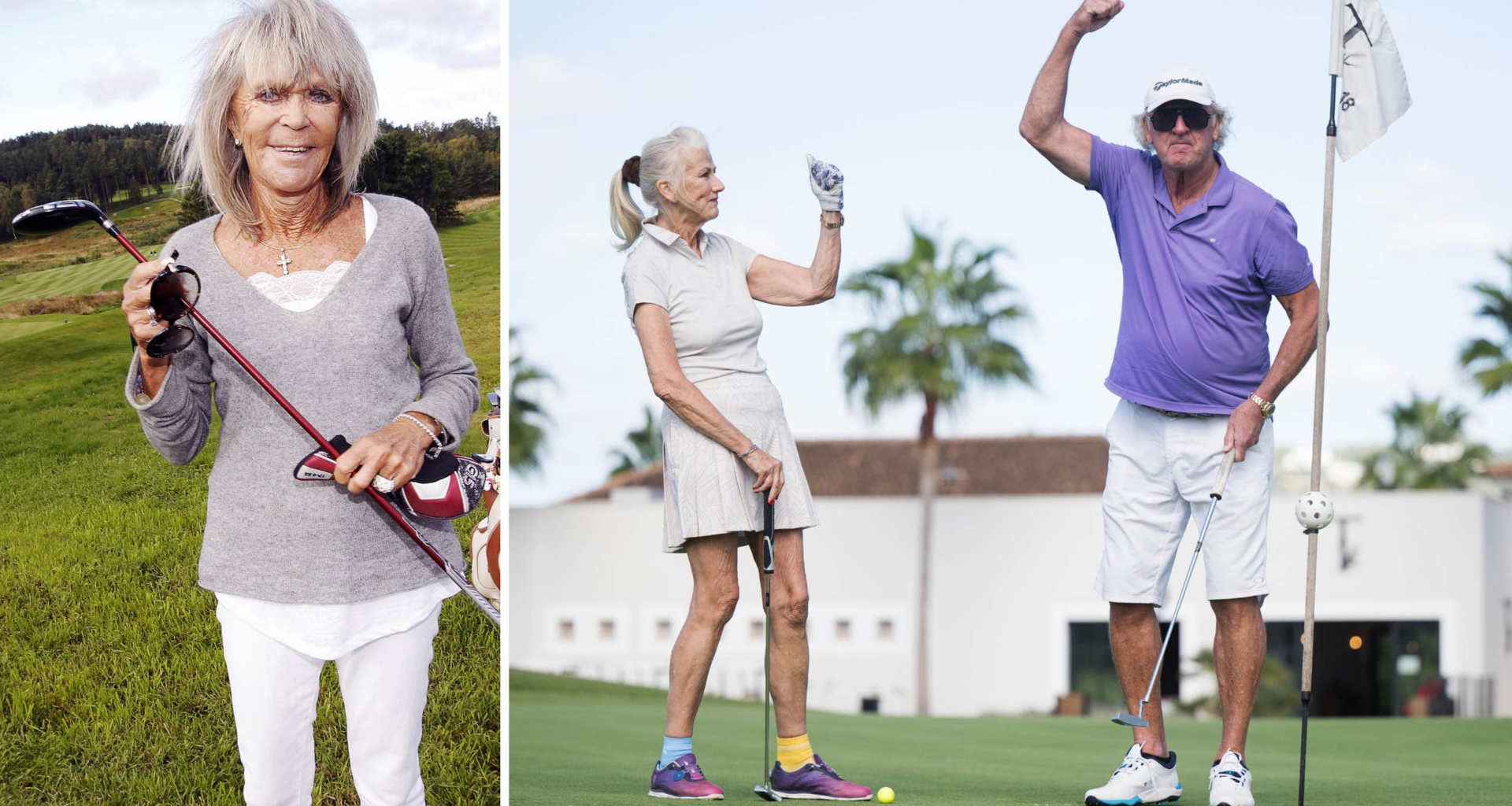 Prinsessan Birgitta hedrad av vännerna med golfcup på Mallorca