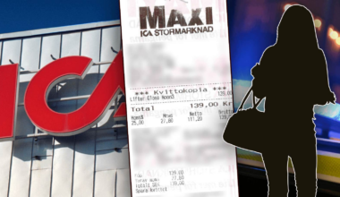 Artist stal läppglans på Ica Maxi i Stockholm