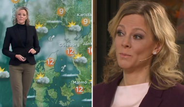 Meteorolog Linda Erikssons ord om hyllningarna från TV4-tittarna
