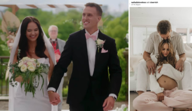 ”Love is blind”-paret väntar första barnet