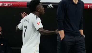 Vinicius Junior vansinnig efter att ha blivit utbytt i El Clásico | Fotboll