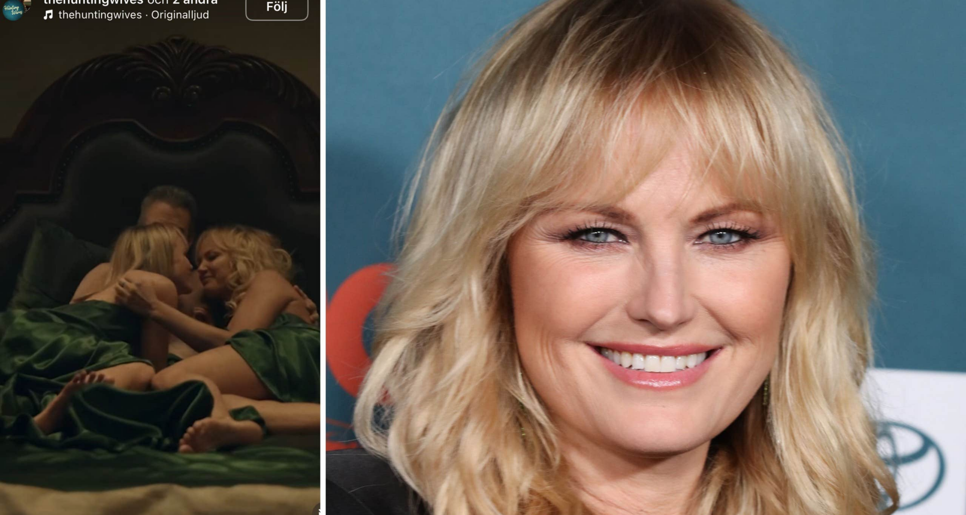 Åkermans ord om sexscenerna i ”The hunting wives”