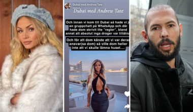 Svenska influencern Keelas
resa med Andrew och Tristan Tate