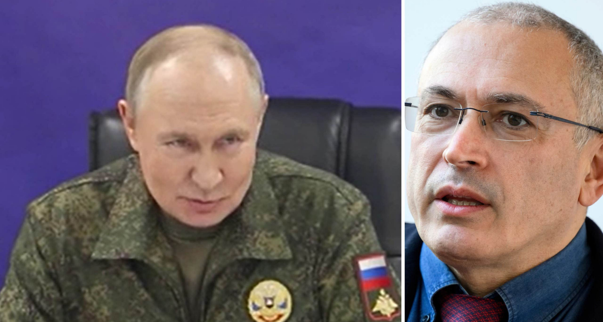 Putin fruktar kupp –
anklagar miljardären