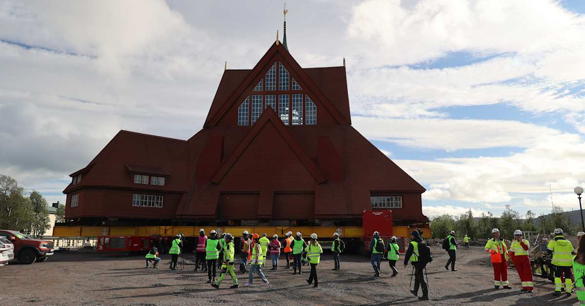 Efter flytten: Kiruna har blivit kallare | Utrikes