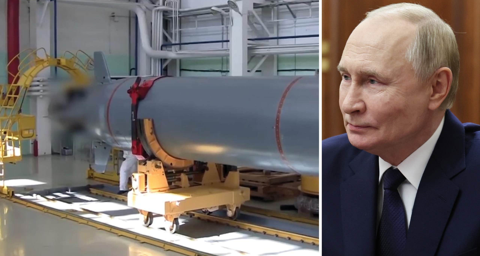 Putins nya ”apokalypsvapen”: Torpeden ”Poseidon”