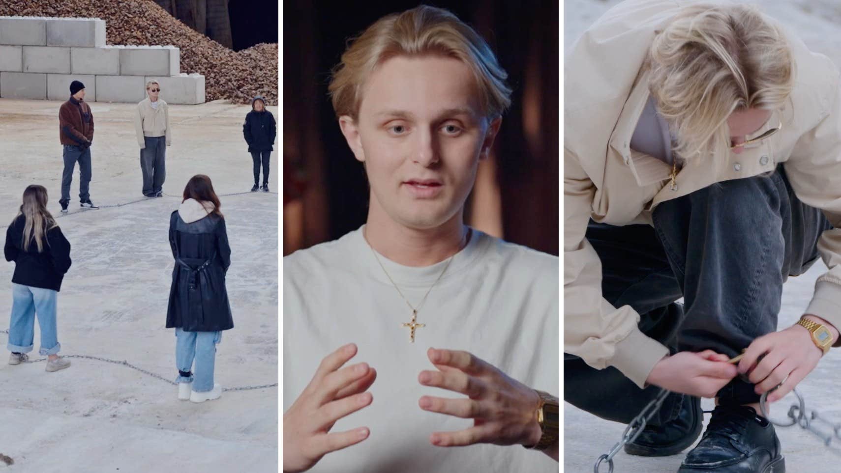 Wilmers panik under Förrädarna-tävlingen