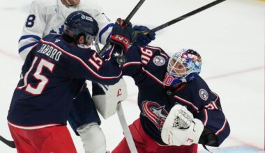 Toronto föll borta mot Columbus – William Nylander borta | NHL