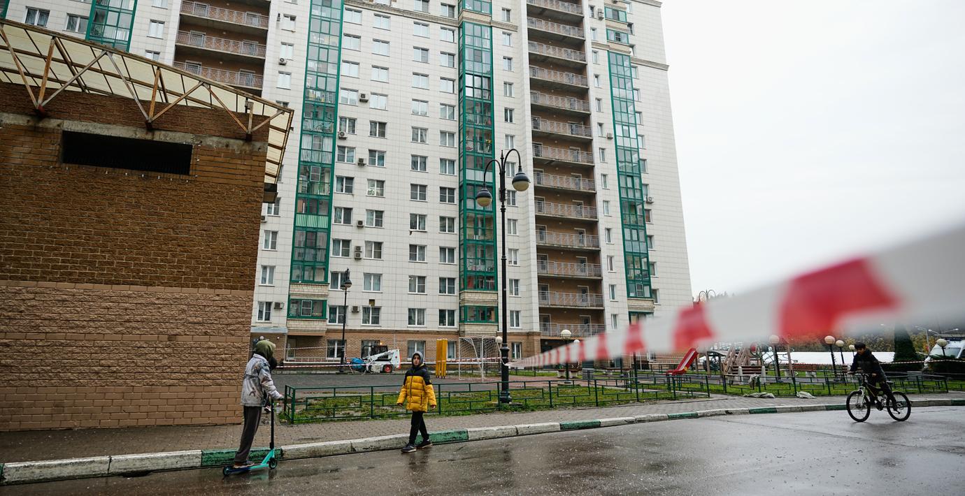 Minst 30 drönare avfyrades mot Moskva i natt