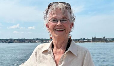 Gudrun, 86, är äldst på högskoleprovet
