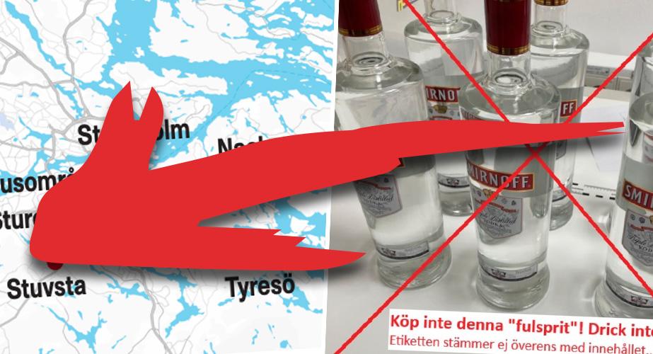 Polisen om spritbilarna: ”Omöjligt att se”