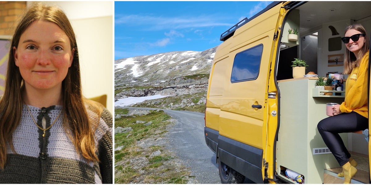 Alexandra tröttnade på ekorrhjulet – lever vanlife på heltid