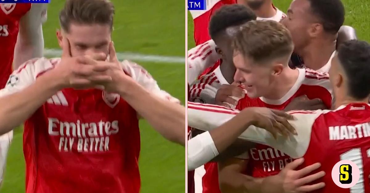Viktor Gyökeres målskytt för Arsenal i Champions League