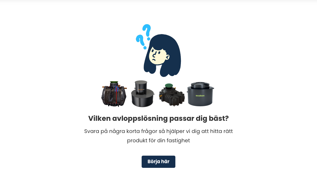 Moderna Avlopp lanserar "Avloppsguiden" – en smart digital vägledning till rätt avloppslösning
