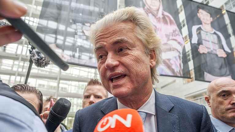 Frihetspartiets ledare Geert Wilders.
