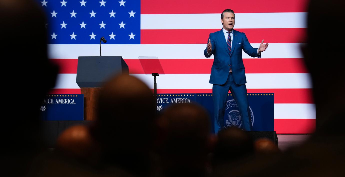 Hegseth lär ha fått åhörarna att koka