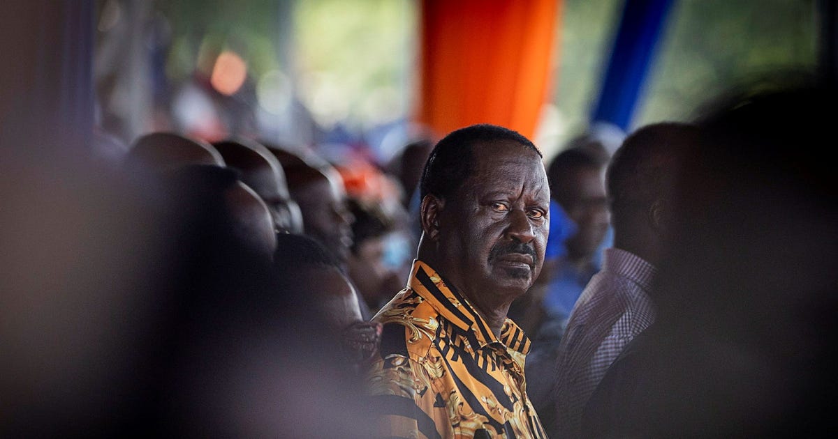 Kenya: Raila Odinga har gått bort vid 80 års ålder