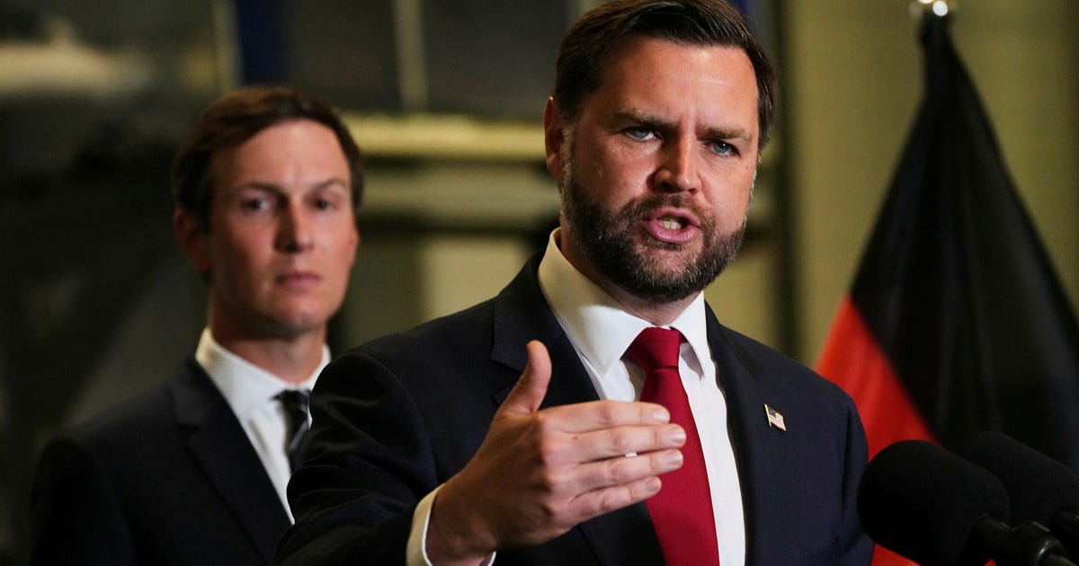 Vance och Kushner lanserar idé om att dela upp Gaza