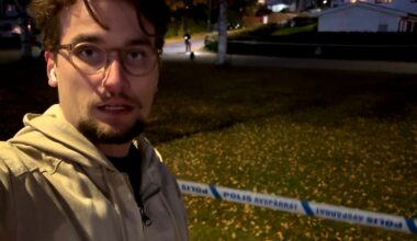 Stor polisinsats i Sandviken – tonåring förd till sjukhus