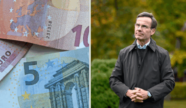 Kristersson öppnar för en ny debatt om euron