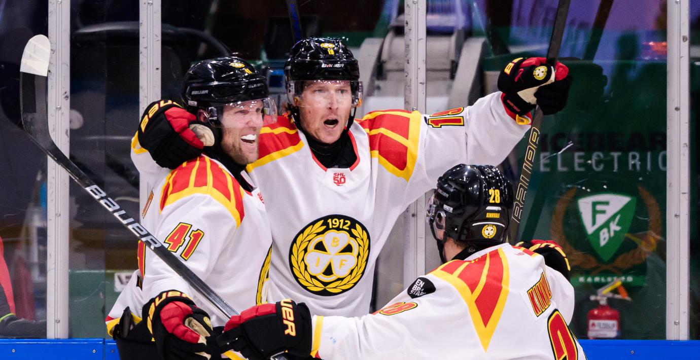 Nicklas Bäckström gör första Brynäsmålet på 18 år
