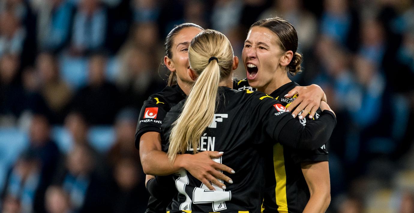 Häcken i serieledning – slog Malmö i toppmötet