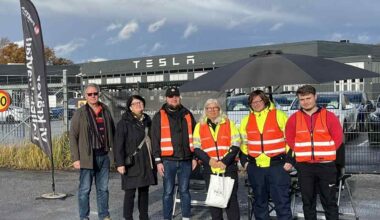 Tesla-strejken i Sverige går in på sitt tredje år – arbetarna står fast