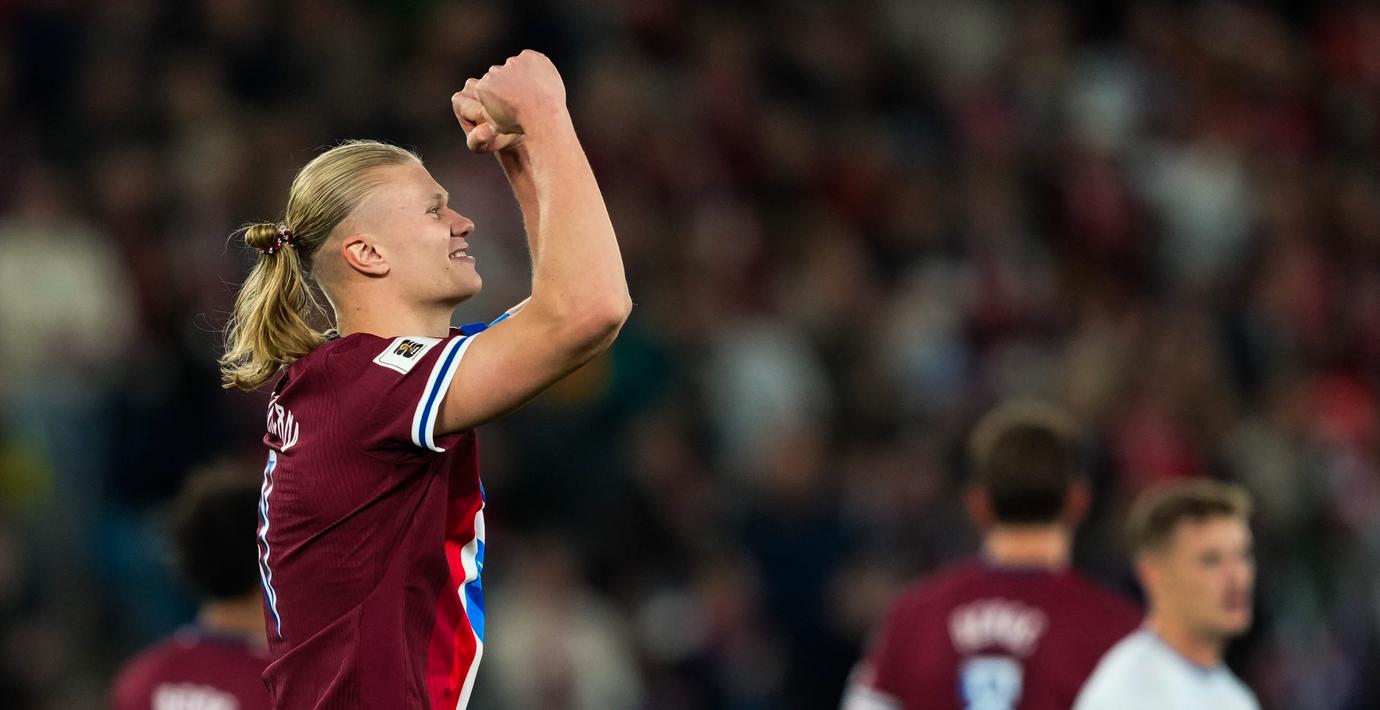 Norge nära VM-slutspel efter show från Haaland